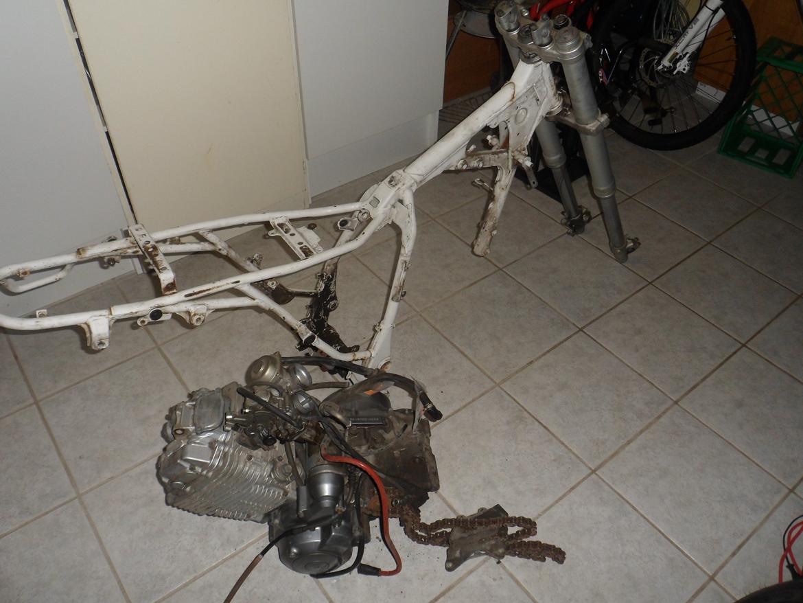 renovering/ombygning til gade motard yamaha tt 600 e balgarda (solgt) billede 53