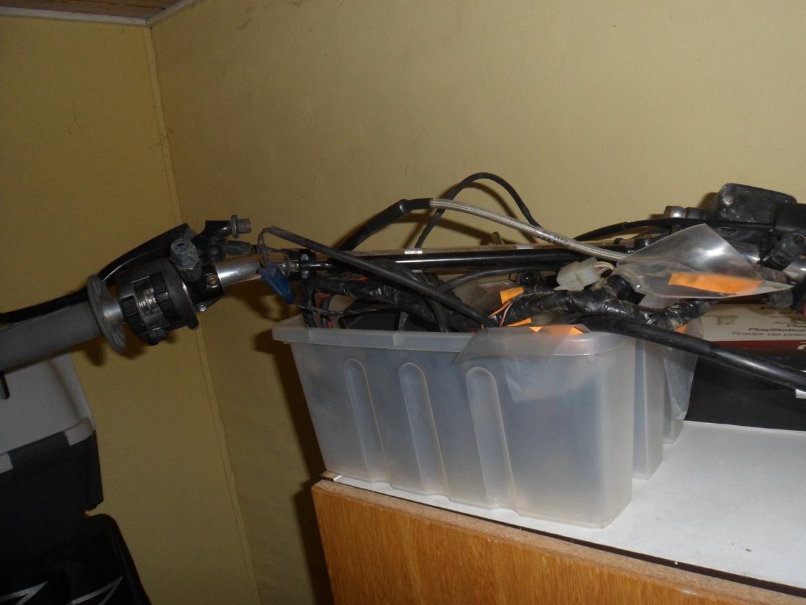 renovering/ombygning til gade motard yamaha tt 600 e balgarda (solgt) billede 51