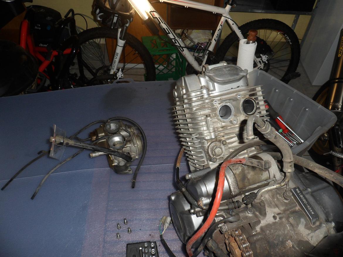 renovering/ombygning til gade motard yamaha tt 600 e balgarda (solgt) billede 57