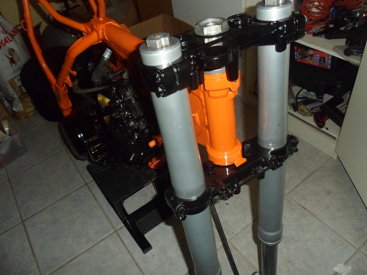 renovering/ombygning til gade motard yamaha tt 600 e balgarda (solgt) billede 61