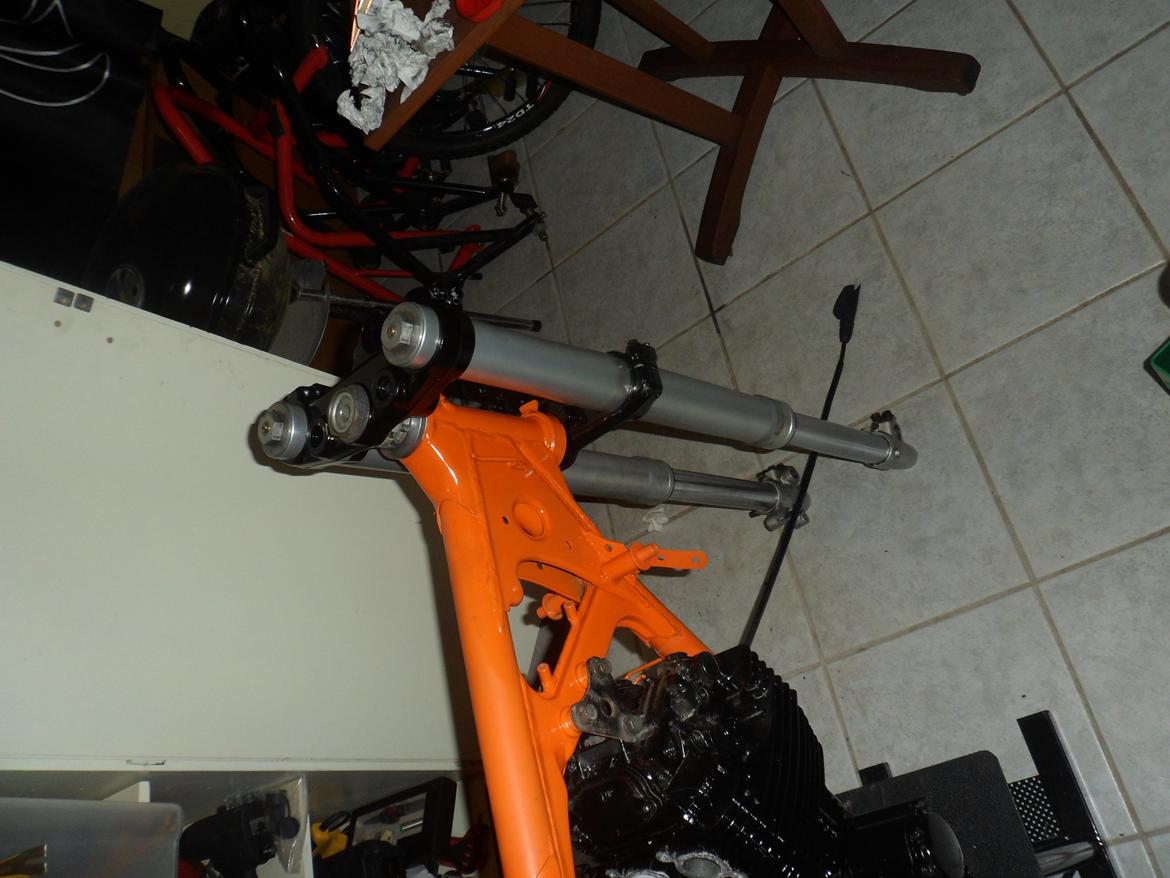 renovering/ombygning til gade motard yamaha tt 600 e balgarda (solgt) billede 59