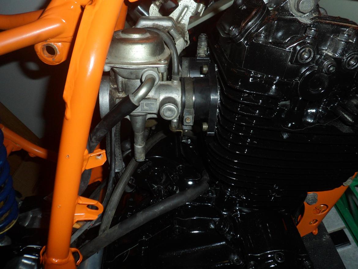 renovering/ombygning til gade motard yamaha tt 600 e balgarda (solgt) billede 66