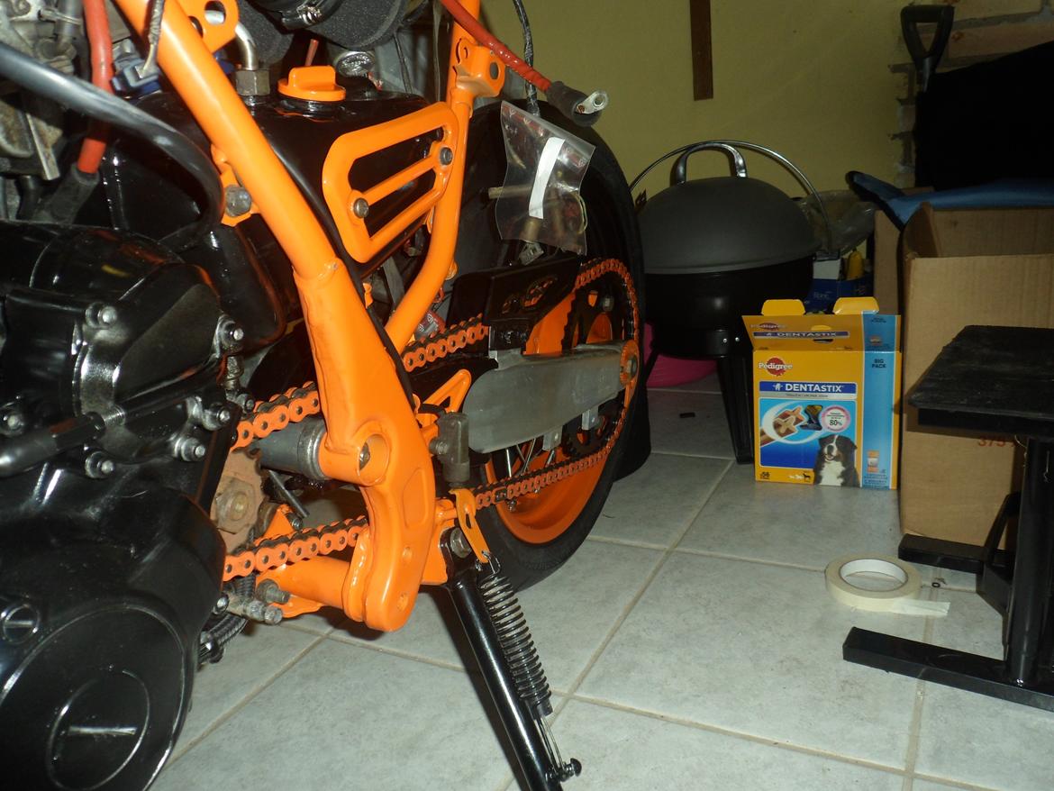 renovering/ombygning til gade motard yamaha tt 600 e balgarda (solgt) billede 72