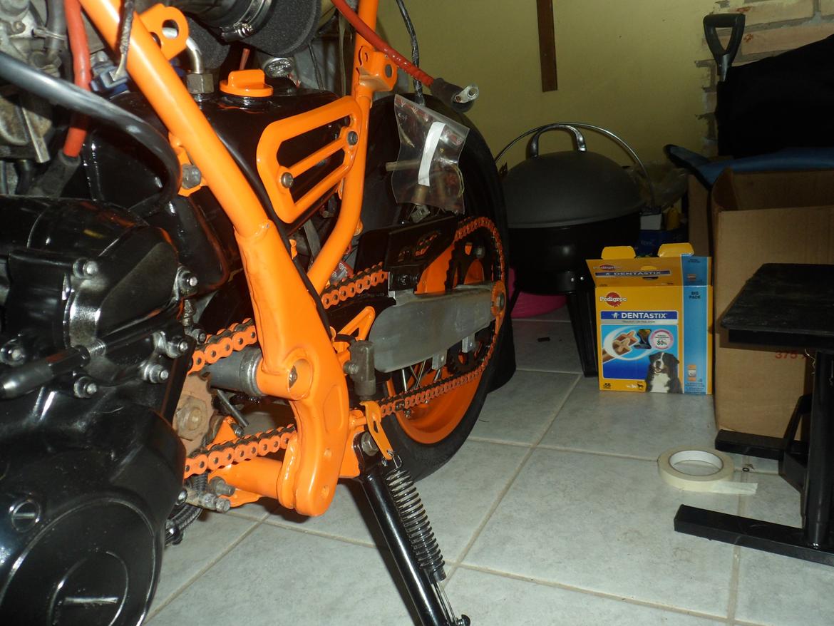 renovering/ombygning til gade motard yamaha tt 600 e balgarda (solgt) billede 73