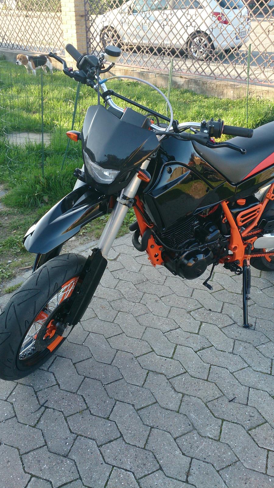 renovering/ombygning til gade motard yamaha tt 600 e balgarda (solgt) billede 92