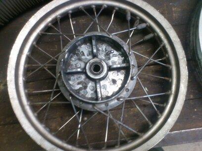 renovering/ombygning til gade motard yamaha tt 600 e balgarda (solgt) billede 102