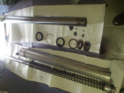 renovering/ombygning til gade motard yamaha tt 600 e balgarda (solgt) billede 112