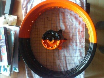 renovering/ombygning til gade motard yamaha tt 600 e balgarda (solgt) billede 131