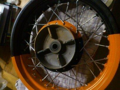 renovering/ombygning til gade motard yamaha tt 600 e balgarda (solgt) billede 135