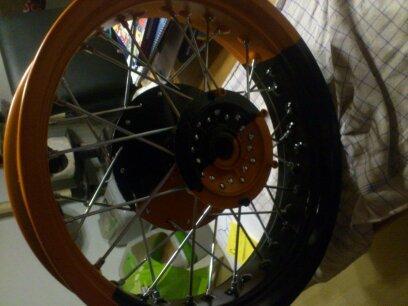 renovering/ombygning til gade motard yamaha tt 600 e balgarda (solgt) billede 136