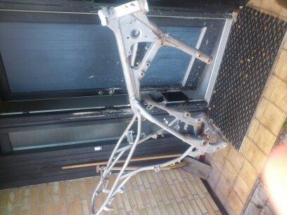 renovering/ombygning til gade motard yamaha tt 600 e balgarda (solgt) billede 137