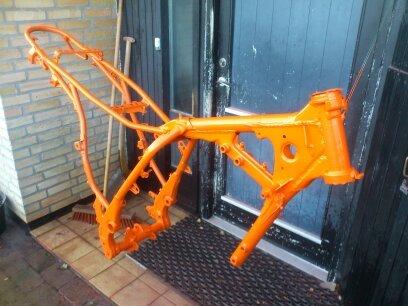 renovering/ombygning til gade motard yamaha tt 600 e balgarda (solgt) billede 142