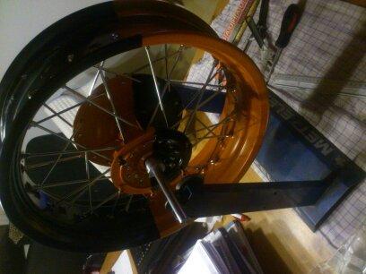 renovering/ombygning til gade motard yamaha tt 600 e balgarda (solgt) billede 146