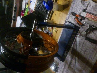 renovering/ombygning til gade motard yamaha tt 600 e balgarda (solgt) billede 147