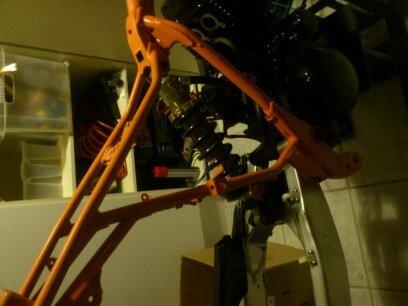 renovering/ombygning til gade motard yamaha tt 600 e balgarda (solgt) billede 158