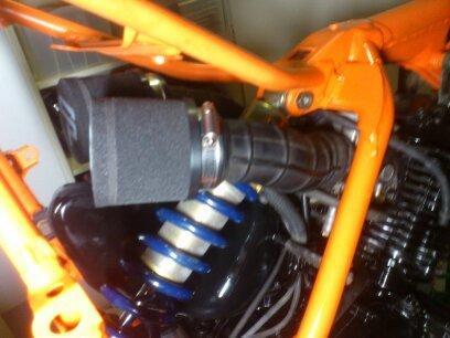renovering/ombygning til gade motard yamaha tt 600 e balgarda (solgt) billede 166