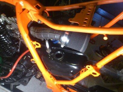 renovering/ombygning til gade motard yamaha tt 600 e balgarda (solgt) billede 167