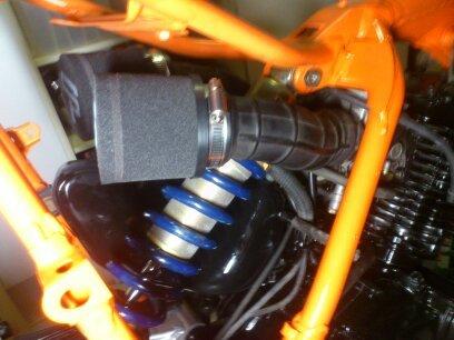 renovering/ombygning til gade motard yamaha tt 600 e balgarda (solgt) billede 165