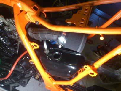renovering/ombygning til gade motard yamaha tt 600 e balgarda (solgt) billede 168