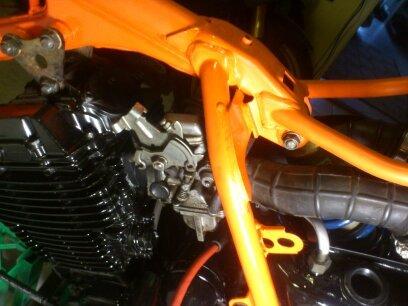 renovering/ombygning til gade motard yamaha tt 600 e balgarda (solgt) billede 169