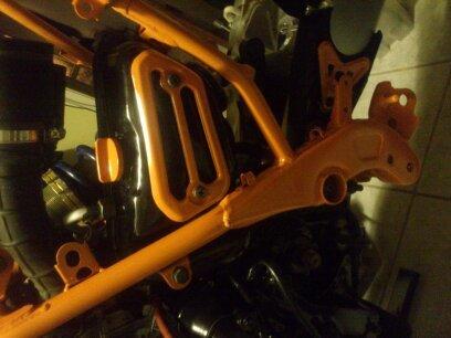 renovering/ombygning til gade motard yamaha tt 600 e balgarda (solgt) billede 171