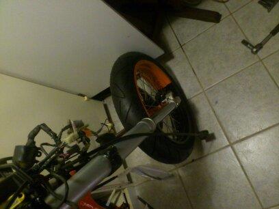 renovering/ombygning til gade motard yamaha tt 600 e balgarda (solgt) billede 174