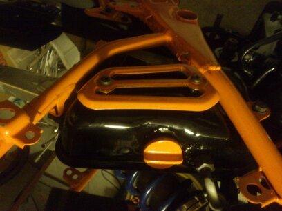 renovering/ombygning til gade motard yamaha tt 600 e balgarda (solgt) billede 172
