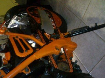 renovering/ombygning til gade motard yamaha tt 600 e balgarda (solgt) billede 186