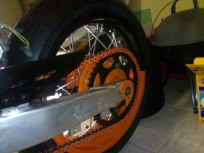 renovering/ombygning til gade motard yamaha tt 600 e balgarda (solgt) billede 188