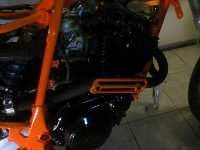 renovering/ombygning til gade motard yamaha tt 600 e balgarda (solgt) billede 191