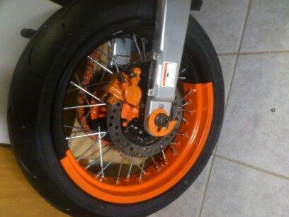 renovering/ombygning til gade motard yamaha tt 600 e balgarda (solgt) billede 193