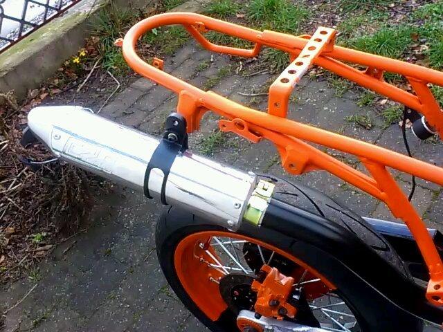 renovering/ombygning til gade motard yamaha tt 600 e balgarda (solgt) billede 195