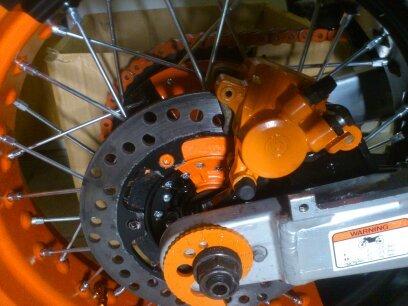 renovering/ombygning til gade motard yamaha tt 600 e balgarda (solgt) billede 194