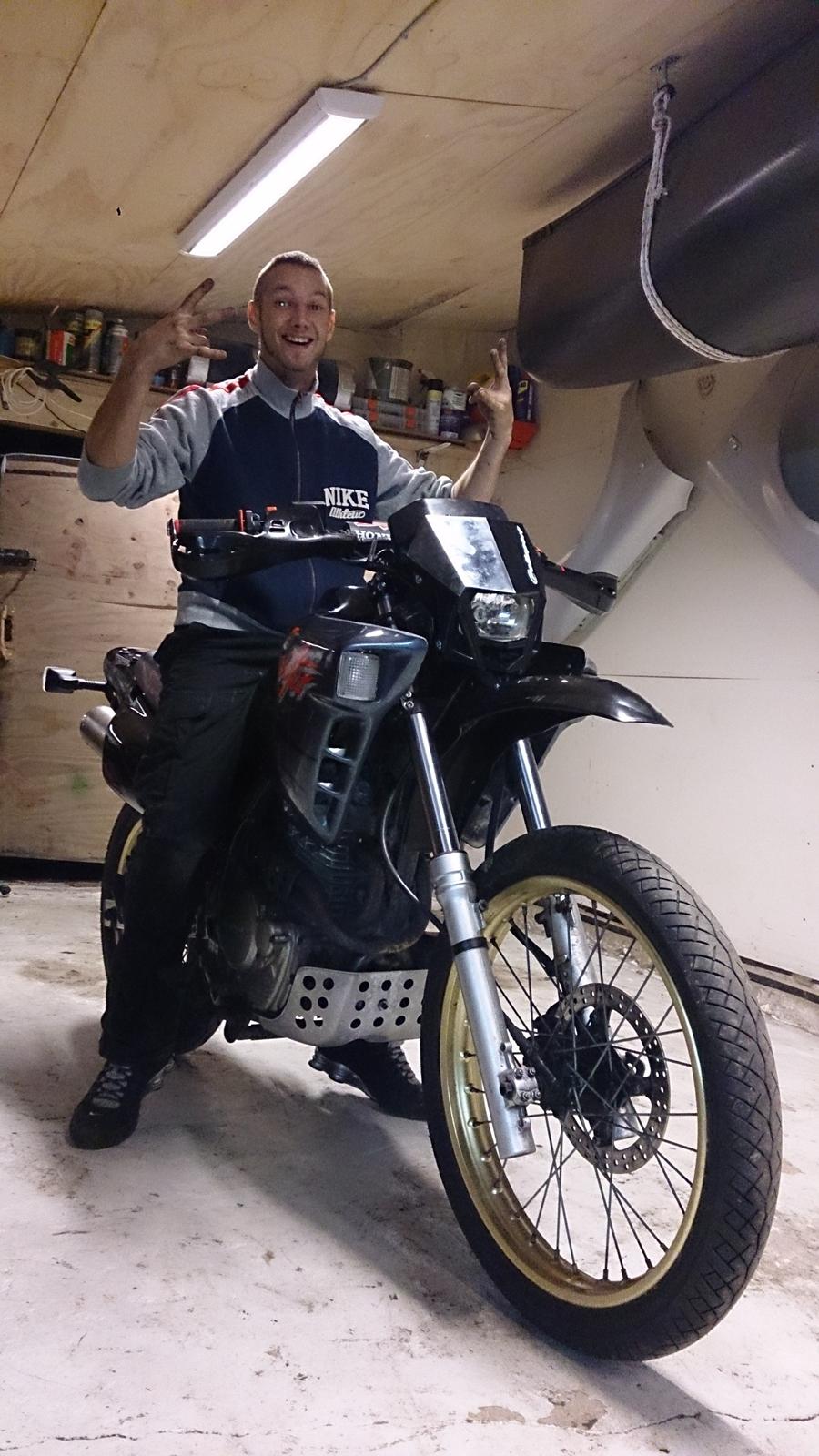 Honda NX 650 Dominator projekt motard billede 25