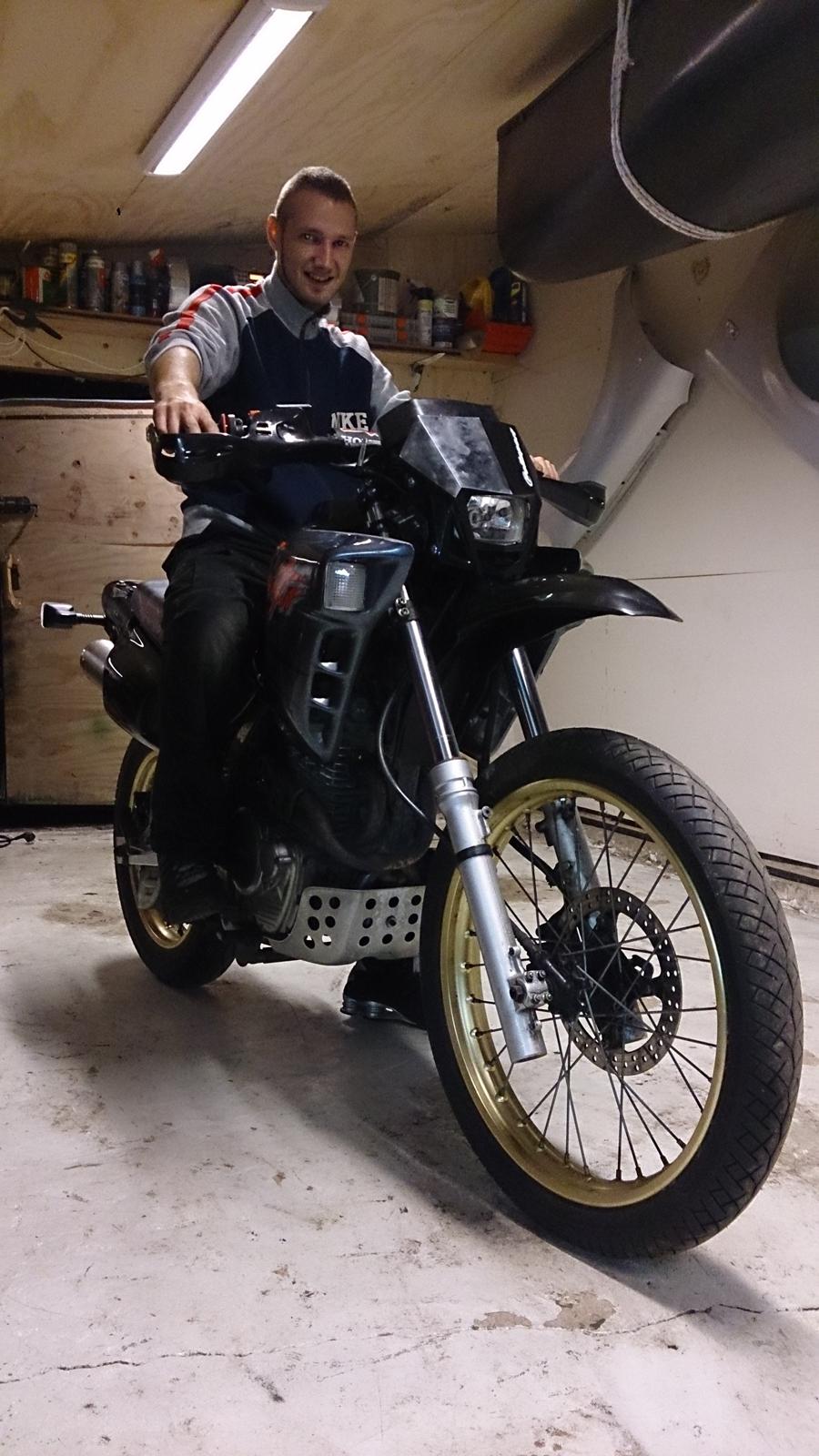 Honda NX 650 Dominator projekt motard billede 29
