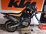 Honda NX 650 Dominator projekt motard - WP 40 forgaffel løst monteret blot for at danne et overblik af udseendet