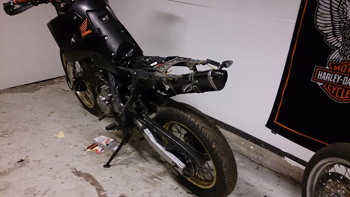Honda NX 650 Dominator projekt motard - Yoshimura TRC Tri Oval Racing Series carbon 2010  potte :-)  billede 48