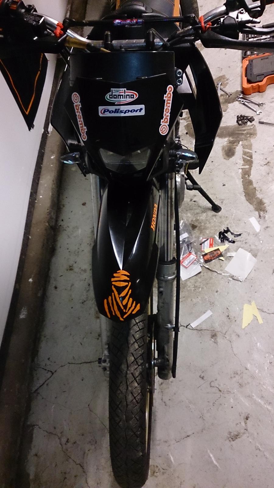 Honda NX 650 Dominator projekt motard - endnu et par stykker  billede 57