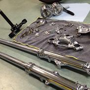 Cafe racer HONDA CB750 K76 Cafe projekt desværre har man ikke tiden mere