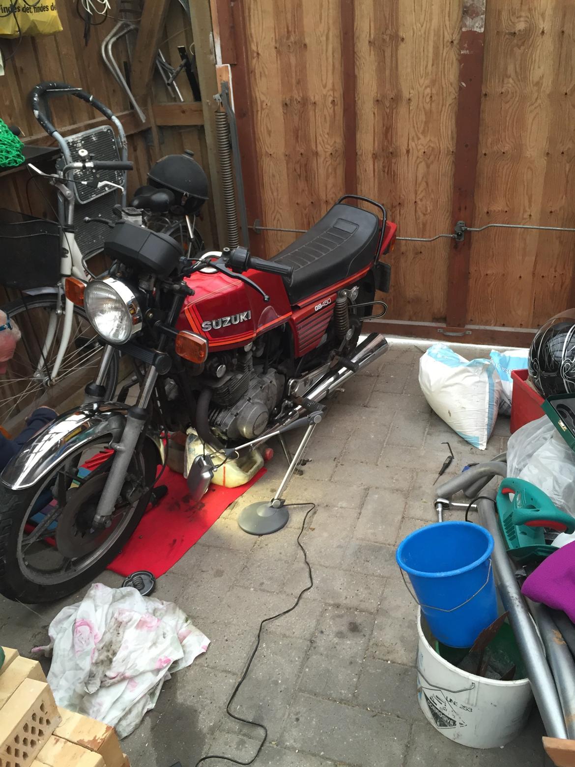 Suzuki Gs 450 Bobber projekt  billede 2