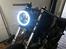 Brat-Bobber-Cafe Racer Yamaha XV 750 Projekt! - LED-ringen er hvid, men ser blålig ud på fotoet. Lyset er så kraftigt, at kameraet ikke kan stille ordentlig skarpt.