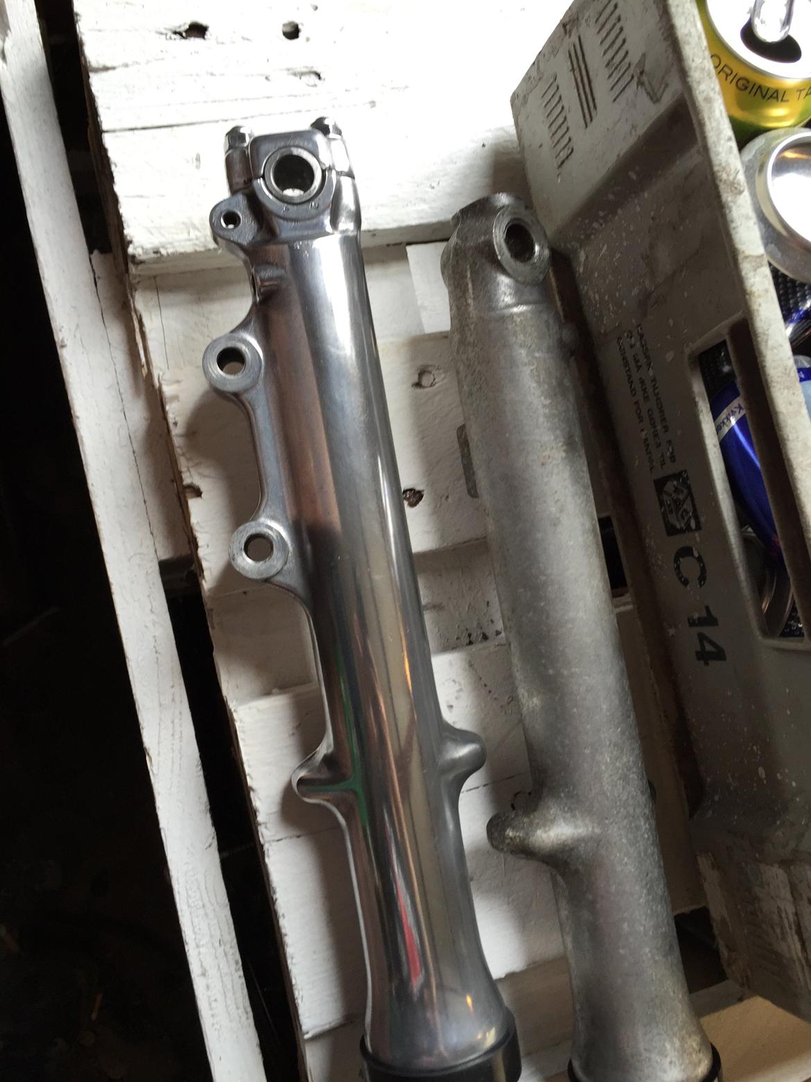 Suzuki Gs 450 Bobber projekt  billede 11