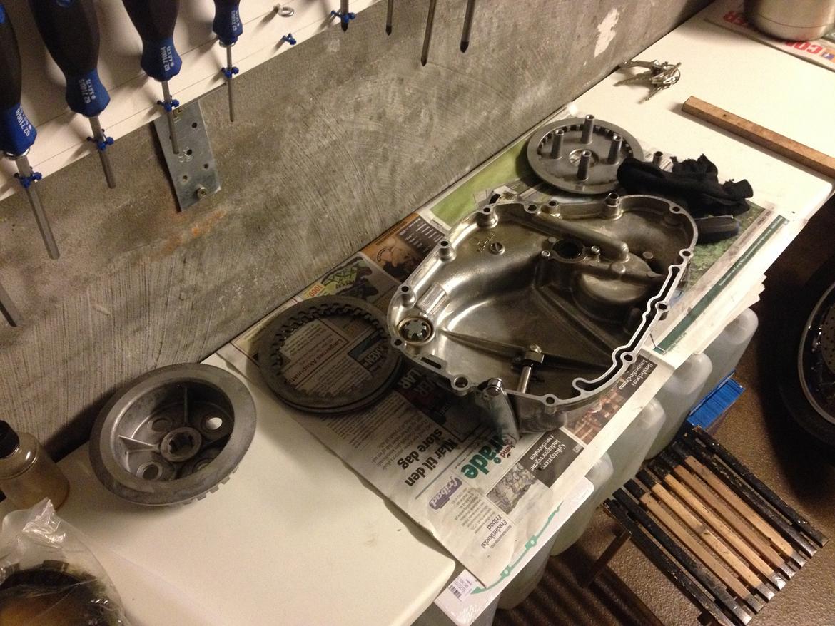 LS650 - Alt renset ned og diverse o-ringe og oliefilter er skiftet billede 402