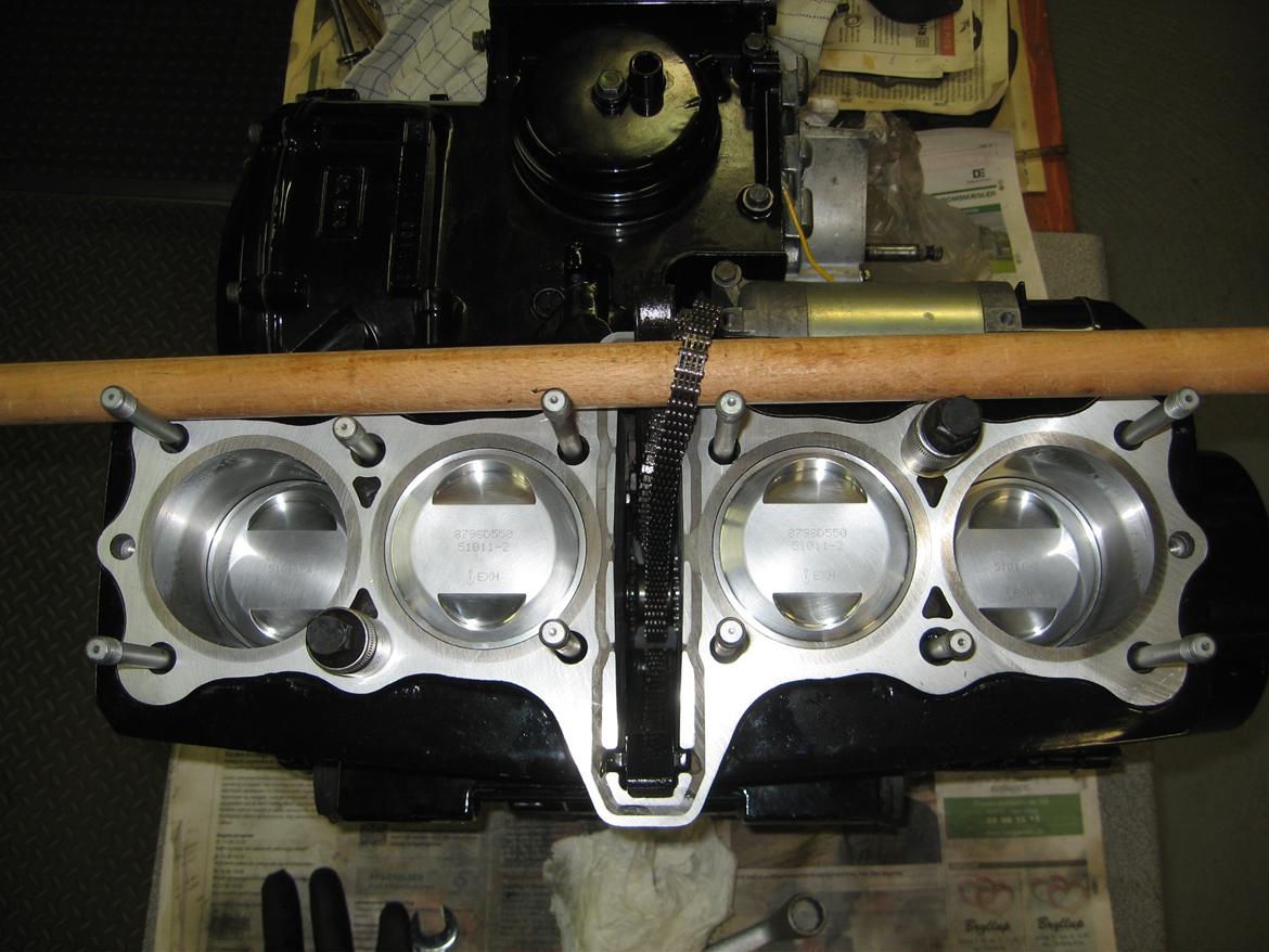 Kawasaki - GPZ 1100 - GPZ1100 UT - 1260  - motor -  tuning - vinterprojekt - projekt - Det er sku bedre end SEX med de store og fine huller. billede 43