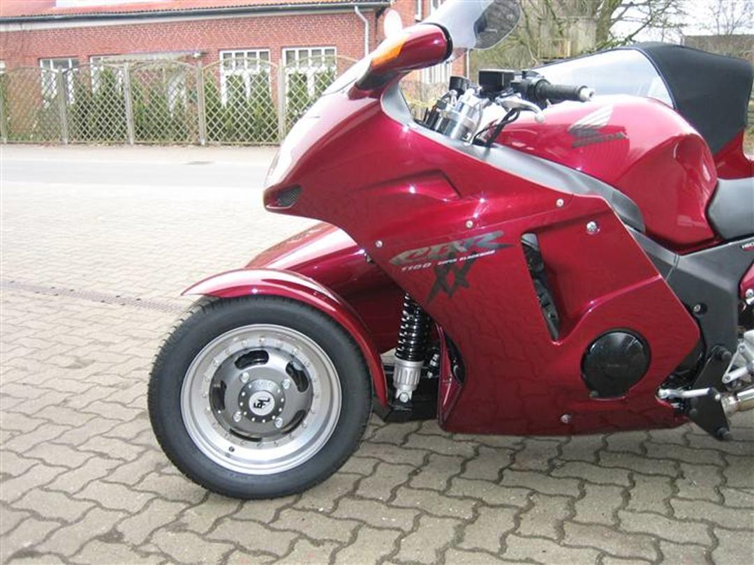 Min gamle mc. Honda cbr 1100 xx med eml sidevogn. billede 6