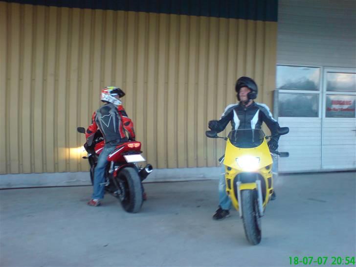 Gokart tur med Silkeborg gruppen Onsdag 18-07-07 - Så skal vi snart afsted mod havnen.. billede 24