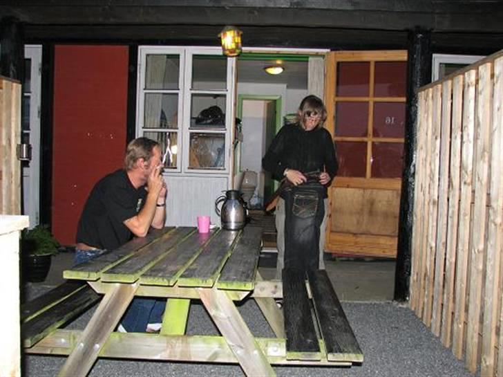 Bornholm - Vores værelse med en lille terasse foran. billede 6