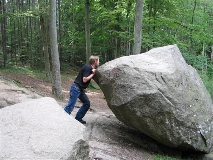 Bornholm - Rokkesten kunne godt rokke. billede 28