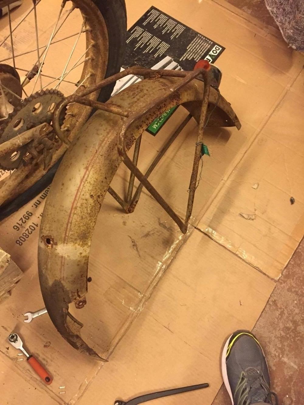 Husqvarna 118cc "Rödmyra"  - Bagskærmen blev afmonteret. billede 7