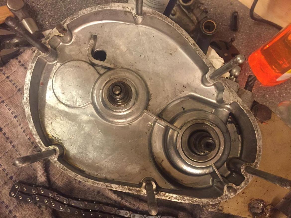 Husqvarna 118cc "Rödmyra"  - Venstreside af motorblokken.  billede 29